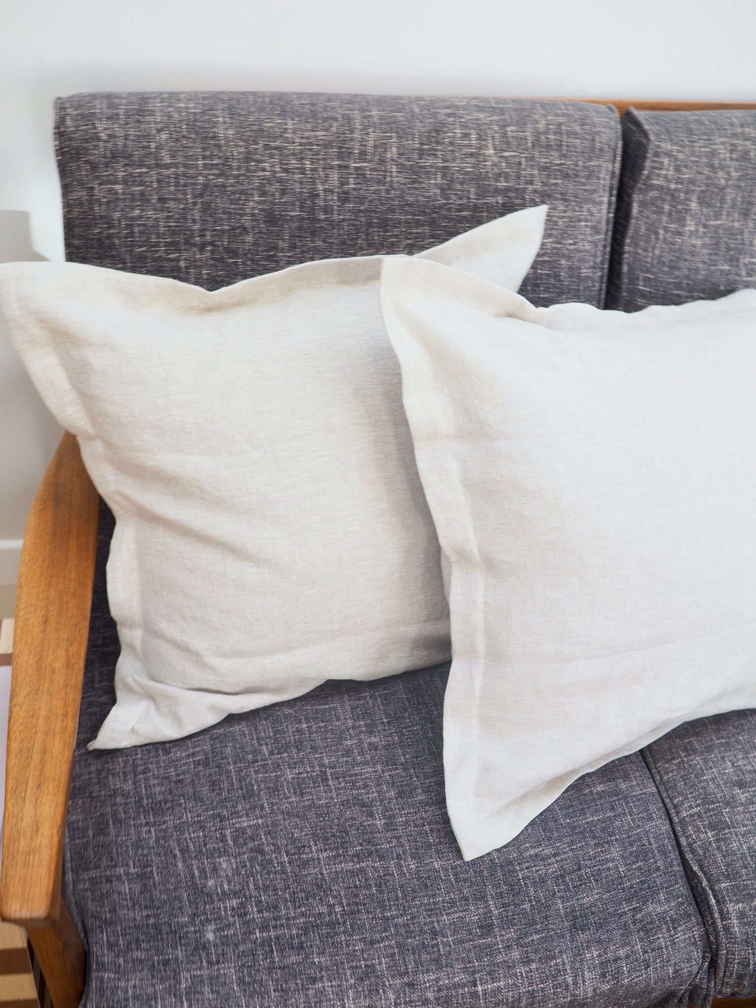 Gina Linen Cushion Cover in Oatmeal - TSL Co