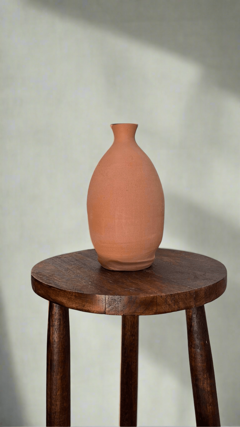 Kiara Handcrafted Terracotta Vase - TSL Co