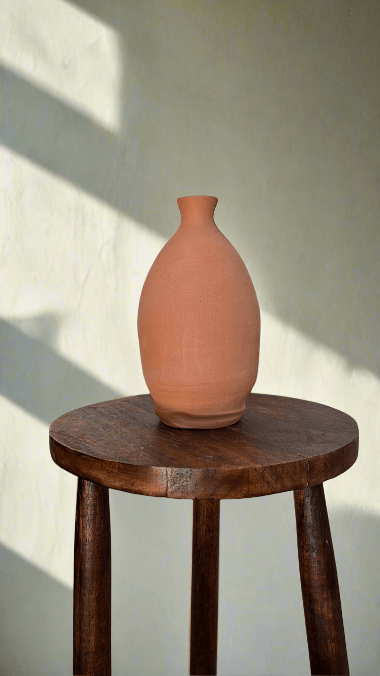 Kiara Handcrafted Terracotta Vase - TSL Co