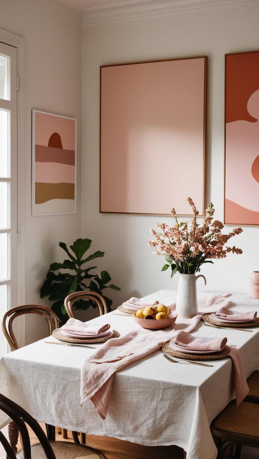 Linen Napkin in Blush Pink - TSL Co