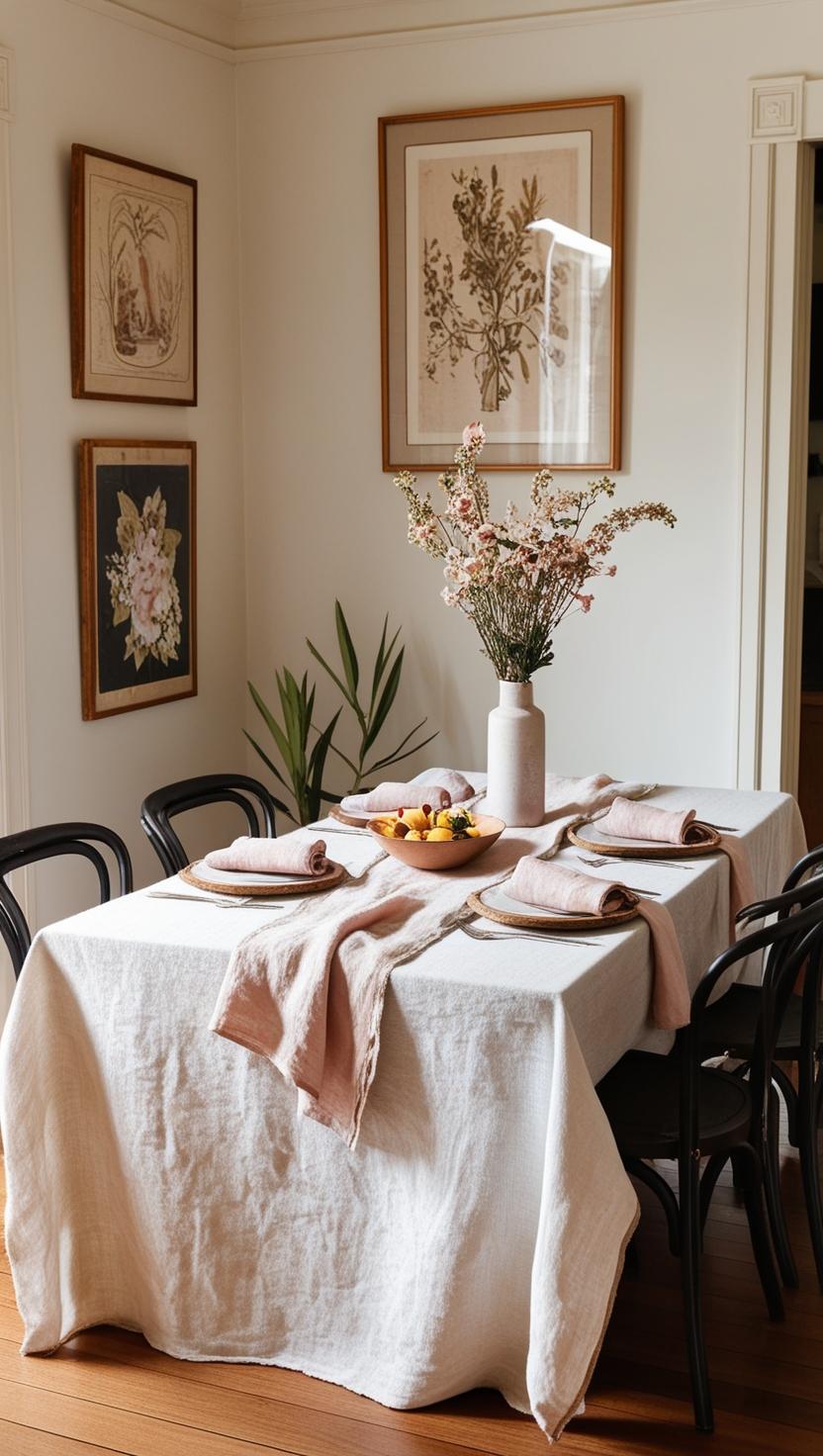 Linen Napkin in Blush Pink - TSL Co