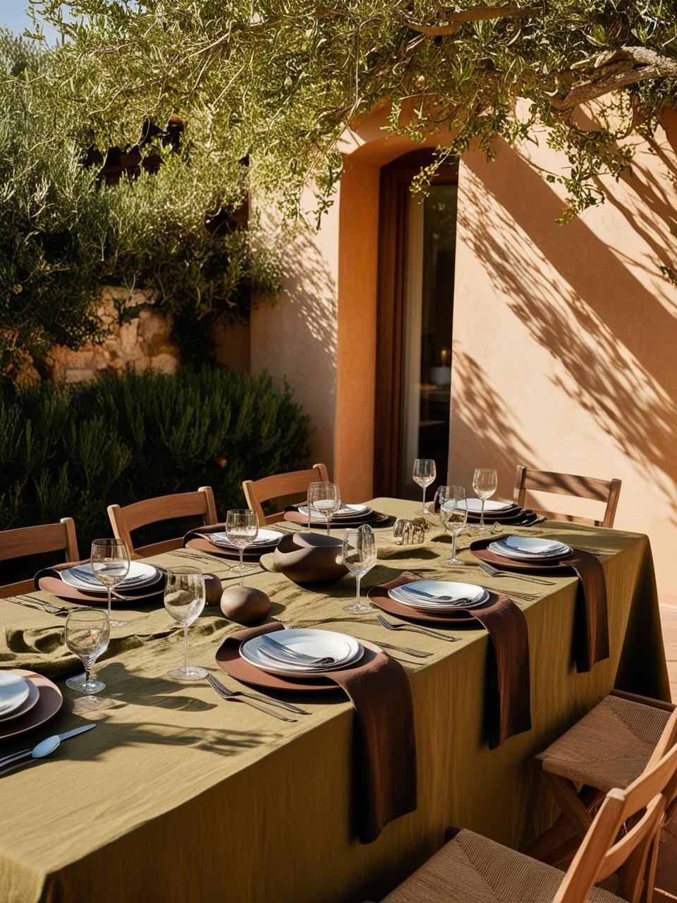 Linen Napkin in Chocolate - TSL