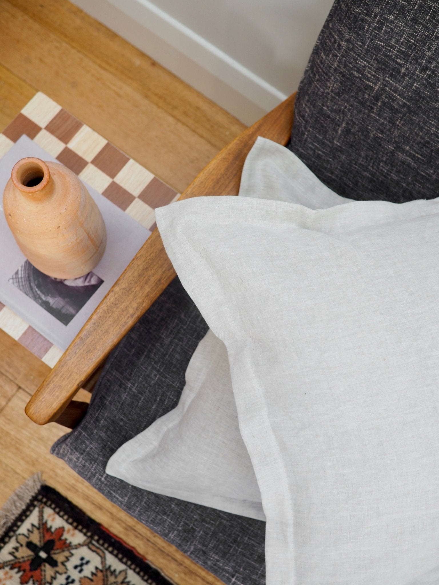 Norah Handcrafted Terracotta Vase in Clay - TSL Co