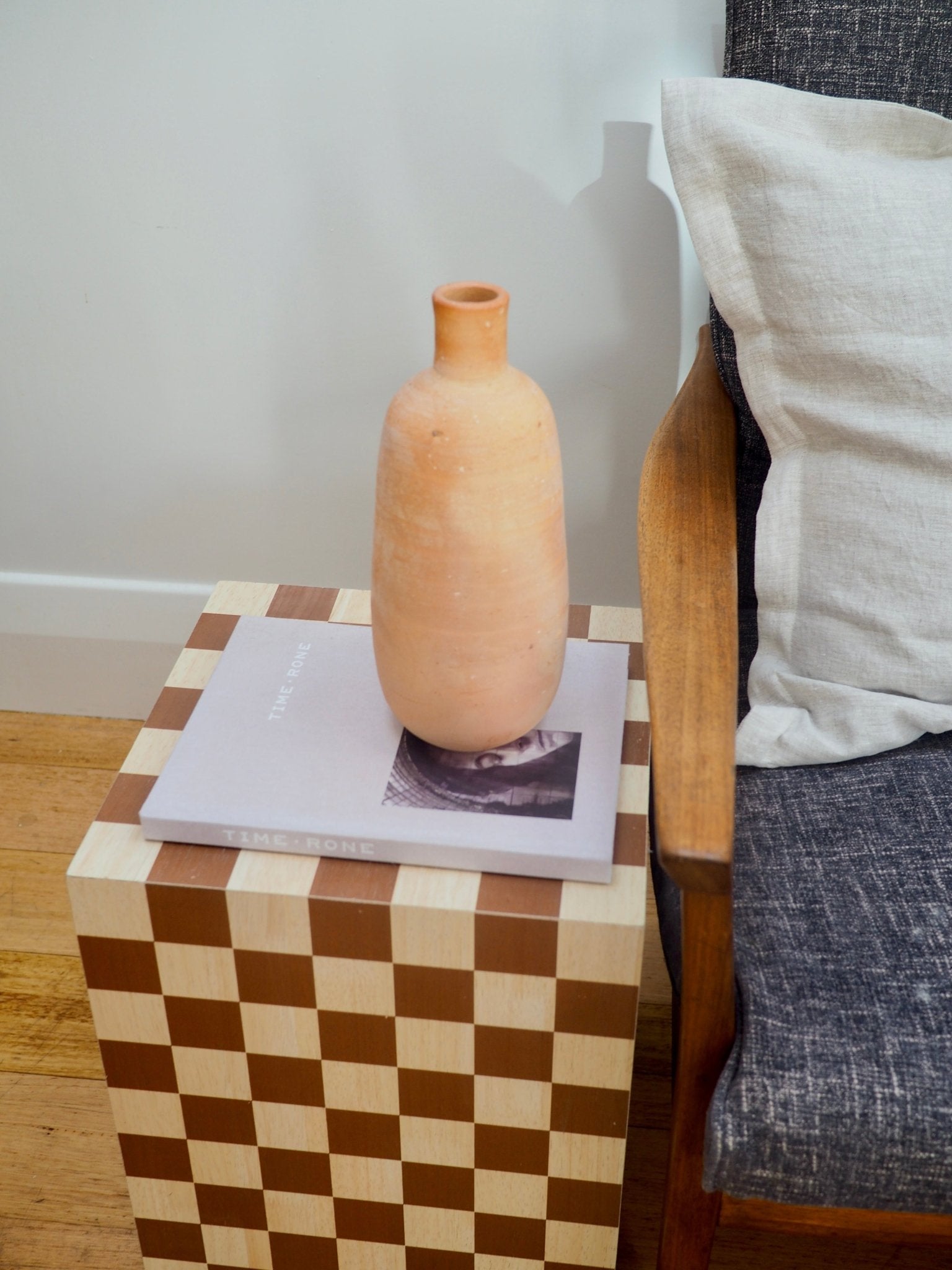 Norah Handcrafted Terracotta Vase in Clay - TSL Co