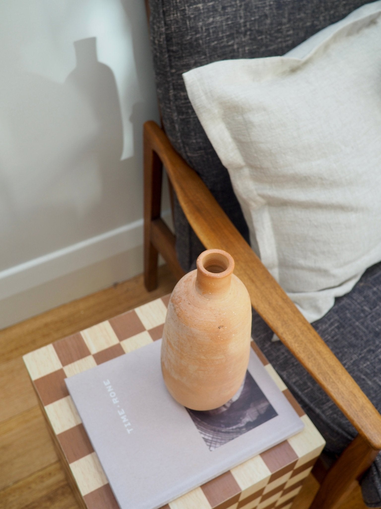 Norah Handcrafted Terracotta Vase in Clay - TSL Co