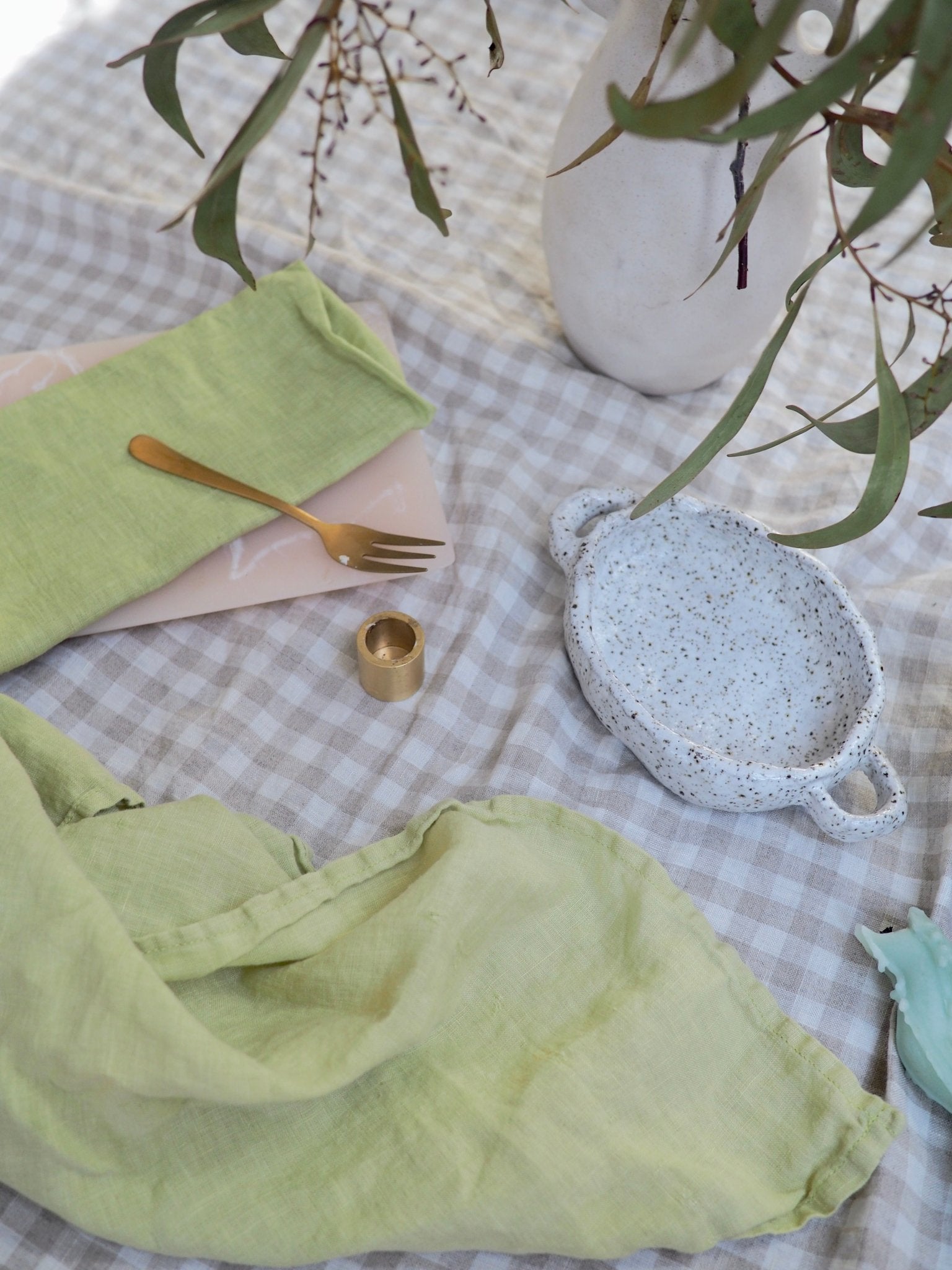 Pure French Linen Napkin in Spring - TSL