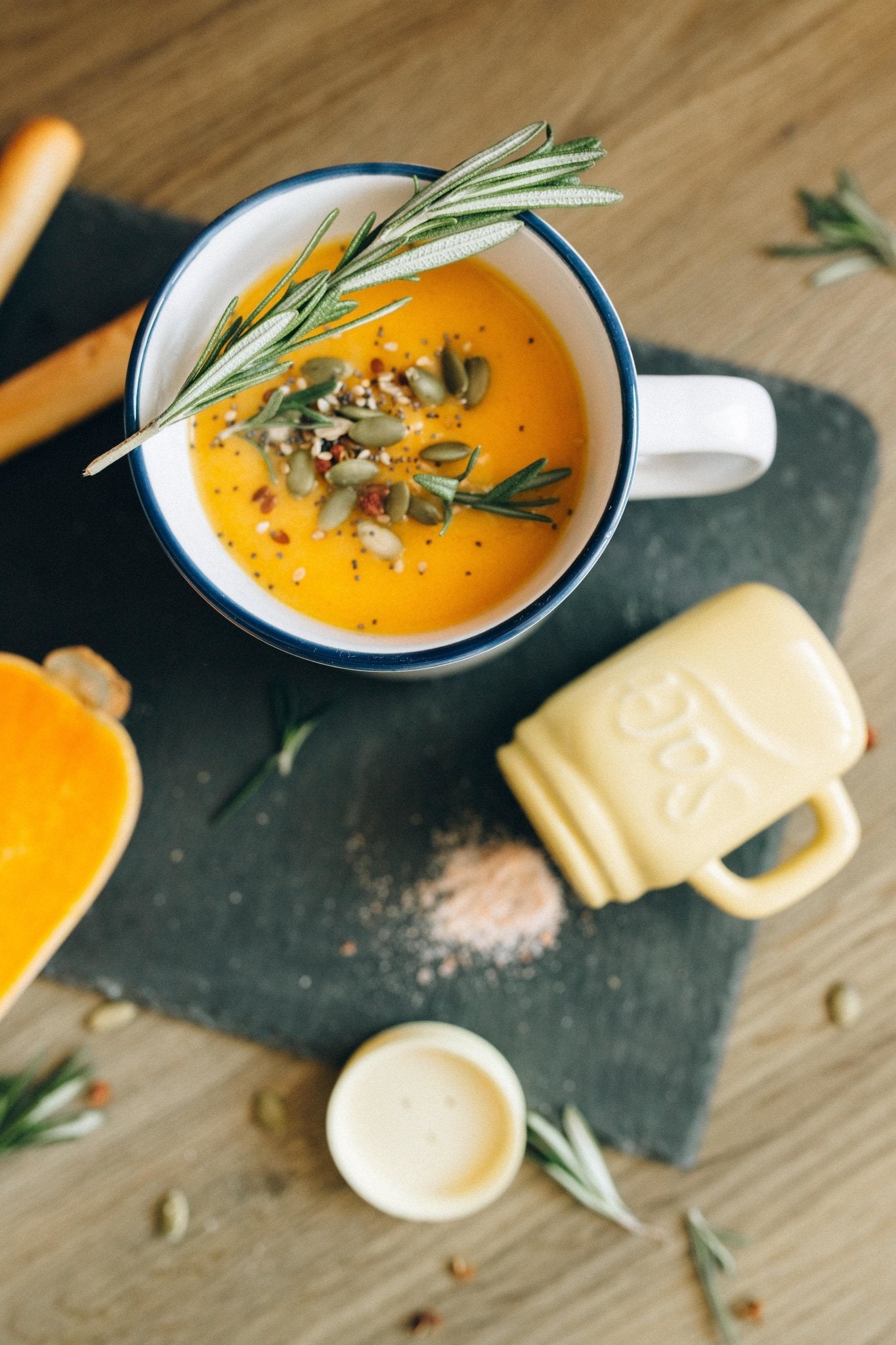 Creamiest No-Peel and No-Cream Roasted Pumpkin Soup - TSL Co