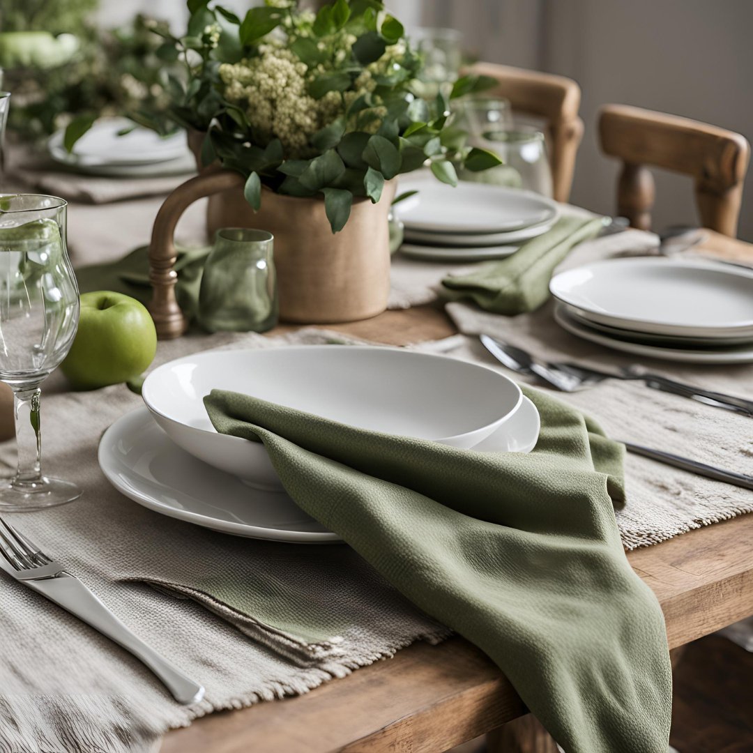 Three easy ways to fold a linen napkin for your next dinner party - TSL Co
