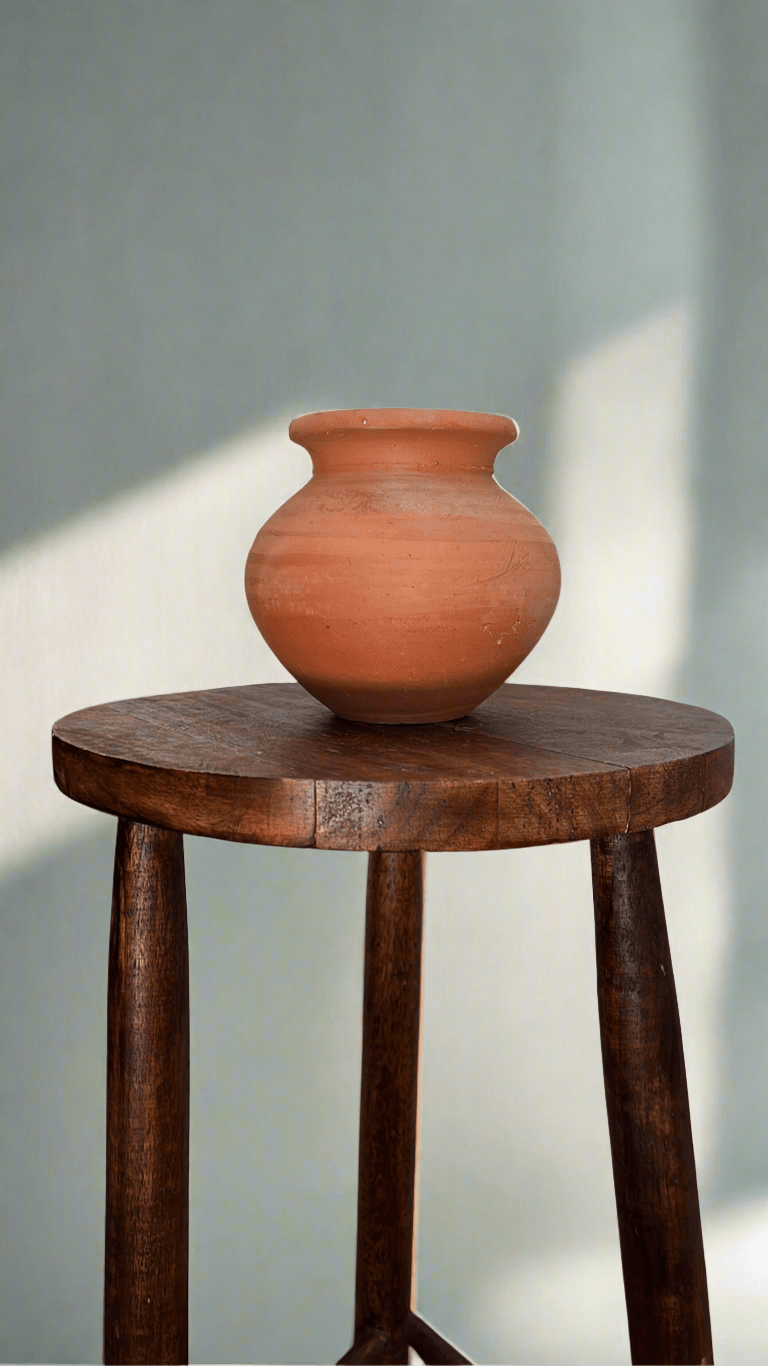 Jiya Handcrafted Terracotta Vase - TSL Co